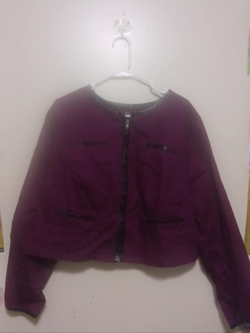 Jessica London Womens Boysenberry Shrug Jacket Size 18 A-32
